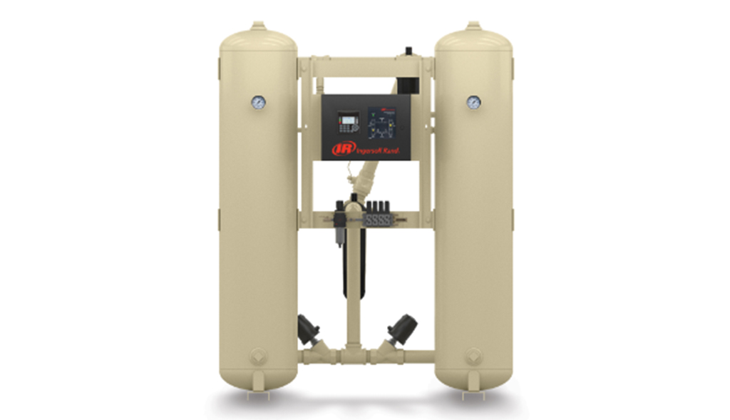 Industrial water filtration system with dual tanks and central control unit by Air Centers of Florida.